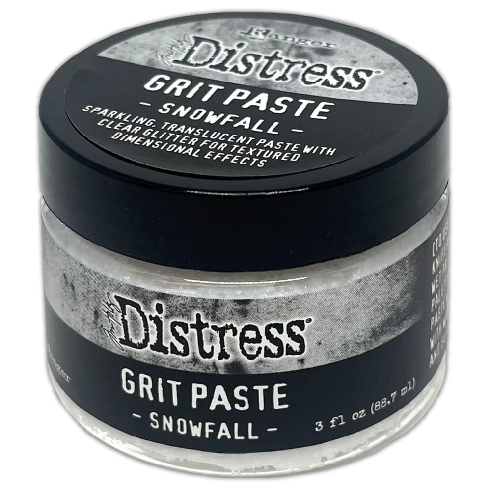 Tim Holtz Distress Grit Paste - Snowfall; 3 oz