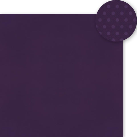 Color Vibe - Eggplant, 12x12 Cardstock