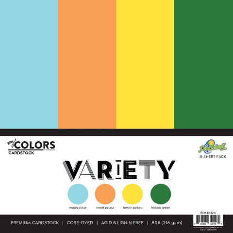 Pickleball Variety Cardstock 12