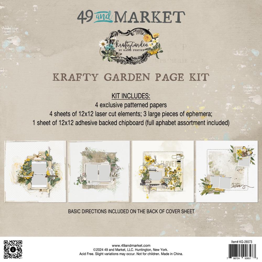 Krafty Garden Page Kit - Pre-Order