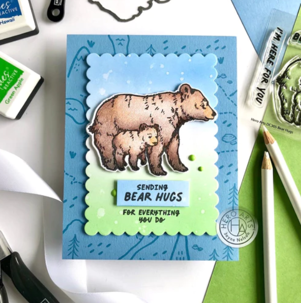 Bear Hugs Stamp & Cut
