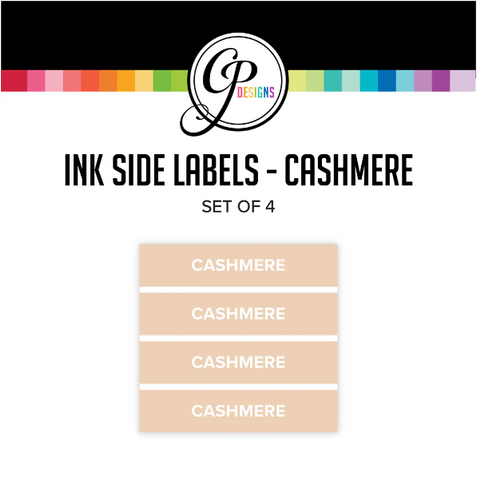 Cashmere Ink Pad Side Label