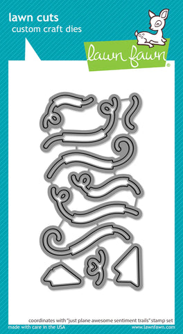 Just Plane Awesome Sentiment Trails Lawn Cuts Dies