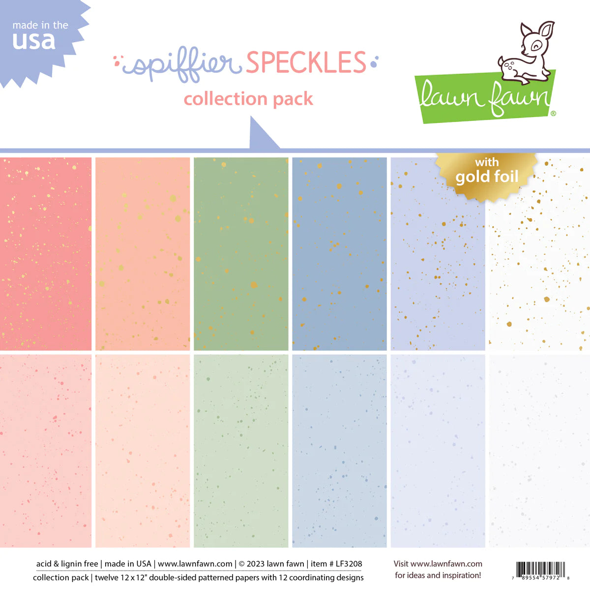 Spiffier Speckles 12x12 Collection Pack