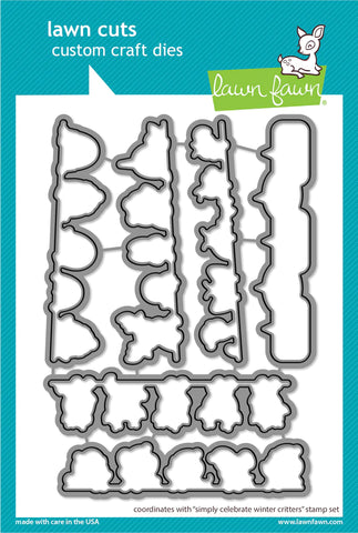 Simply Celebrate Winter Critters Lawn Cuts Die Set