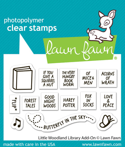 LIttle Woodland Library Add-on Stamp Set