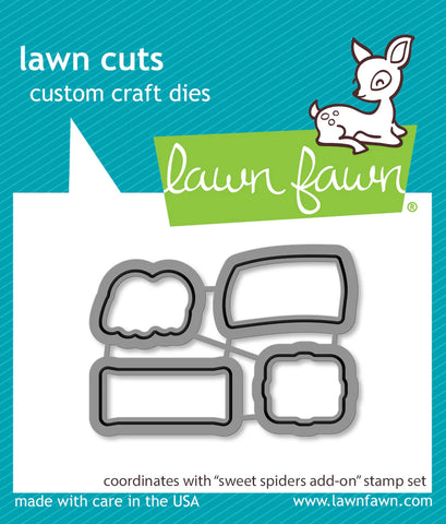 Sweet Spiders Add-on Lawn Cuts Dies