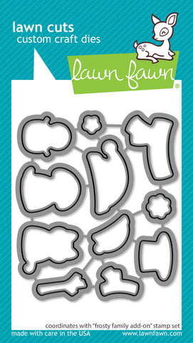 Frosty Family Add-On Lawn Cuts Dies