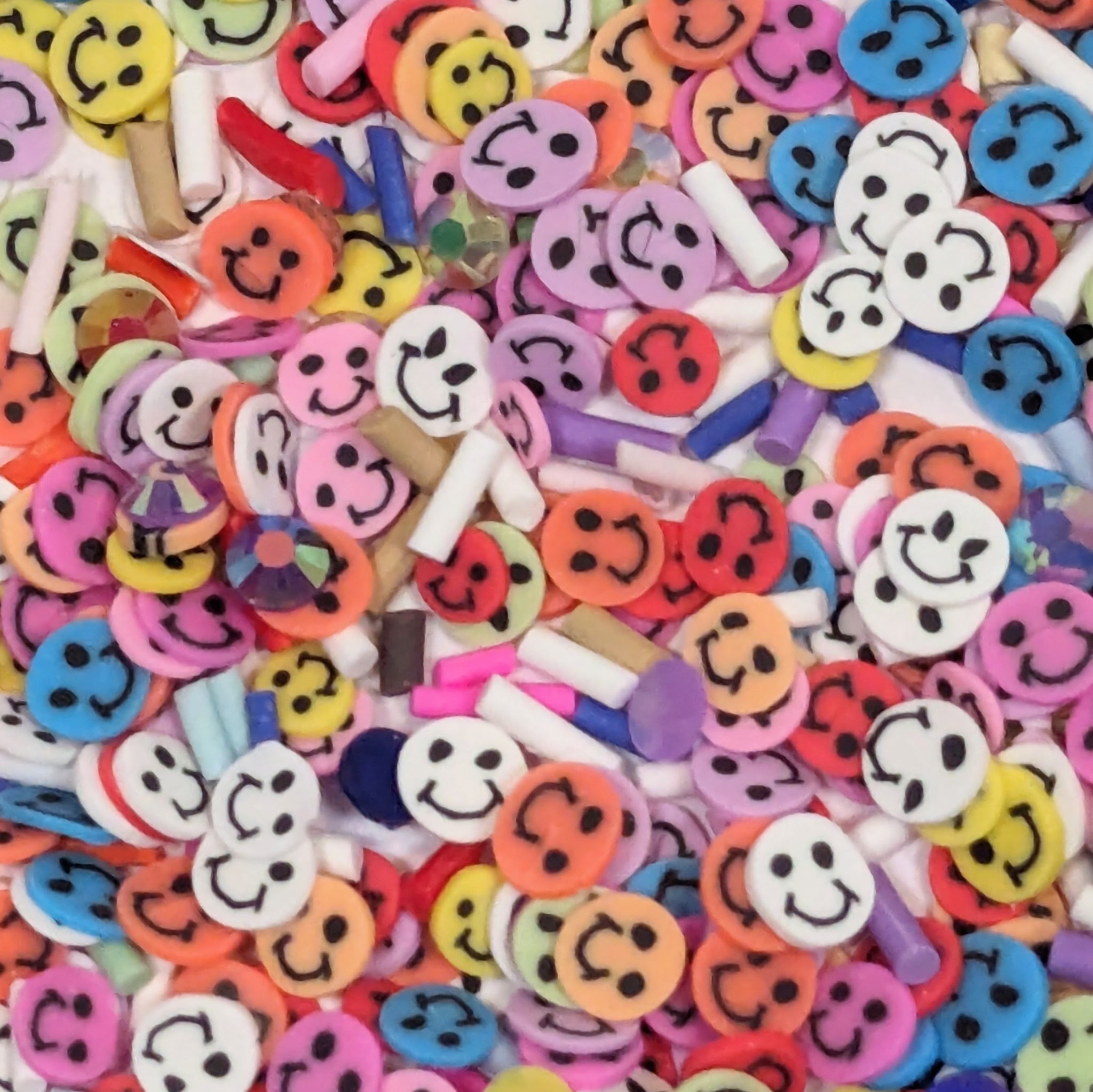 Smiley Faces Sprinkles Shaker Mix