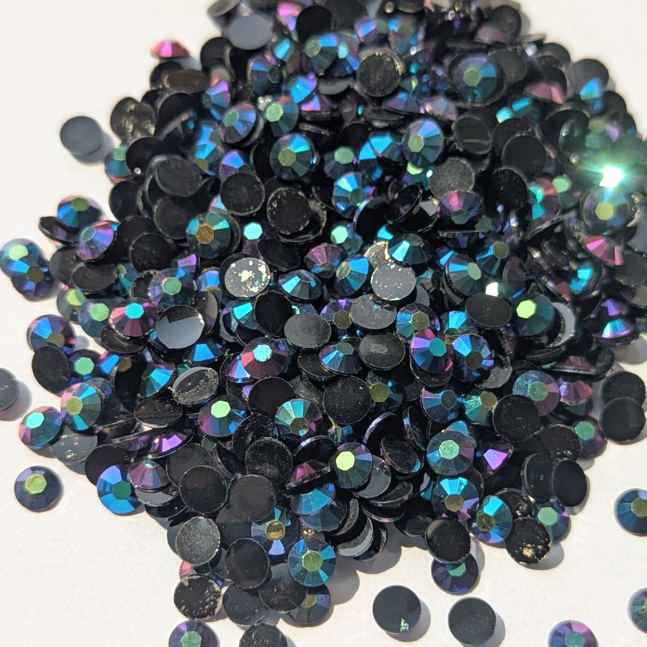 Dark Blue Gem Mix Shaker Sprinkles for card making and
