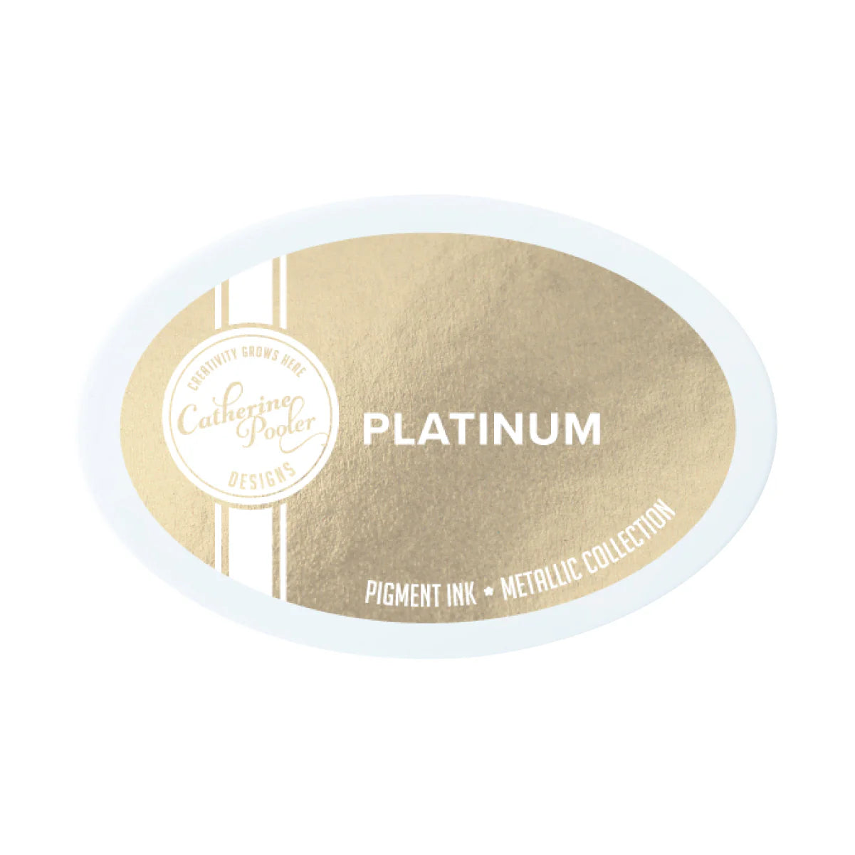 Platinum Metallic Pigment Ink Pad - Metallic Collection