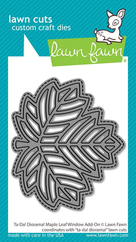 Ta Da! Diorama! Maple Leaf Window Add On