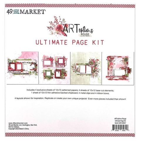 ART Options Rouge 12x12 Ultimate Page Kit
