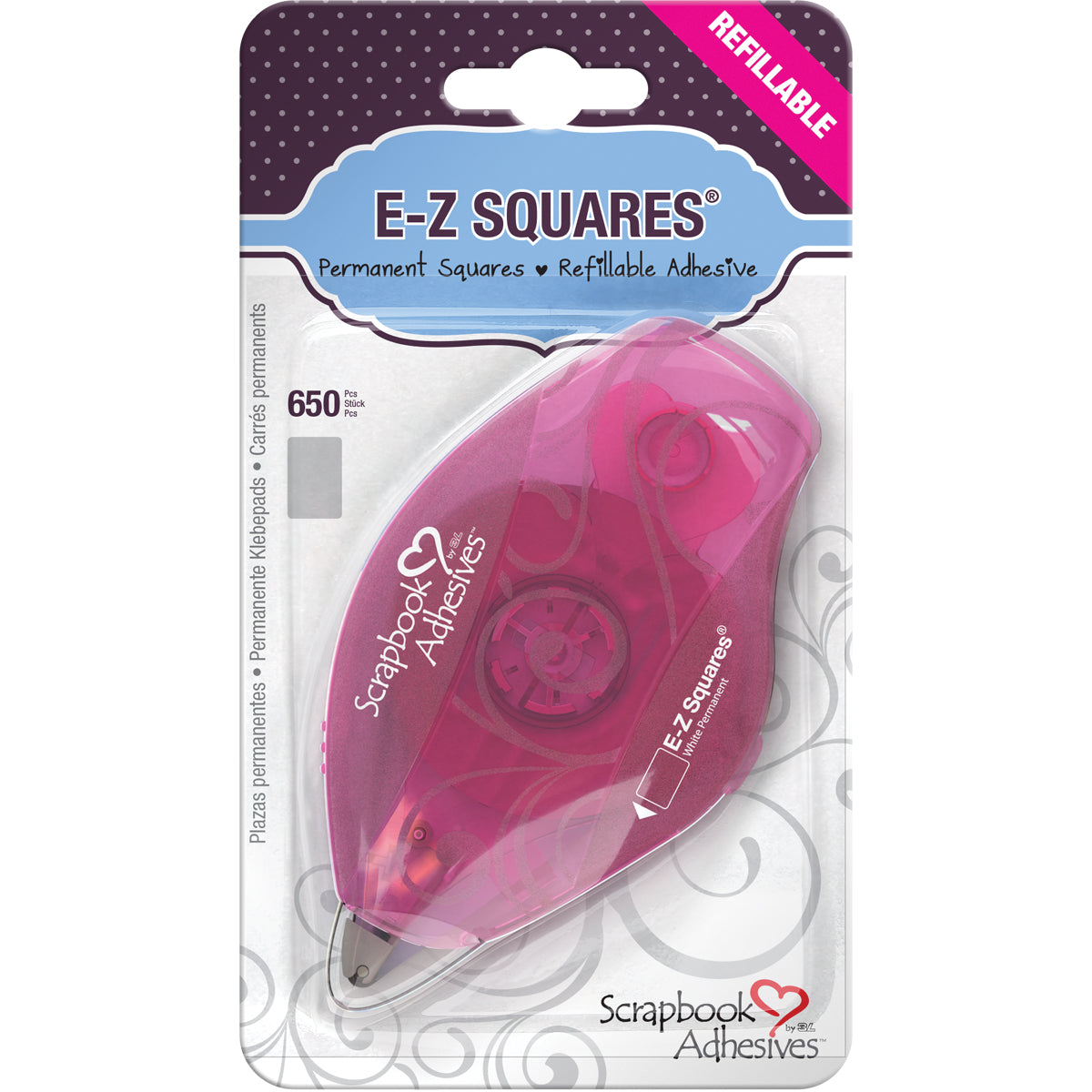 E-Z Squares Refillable Dispenser