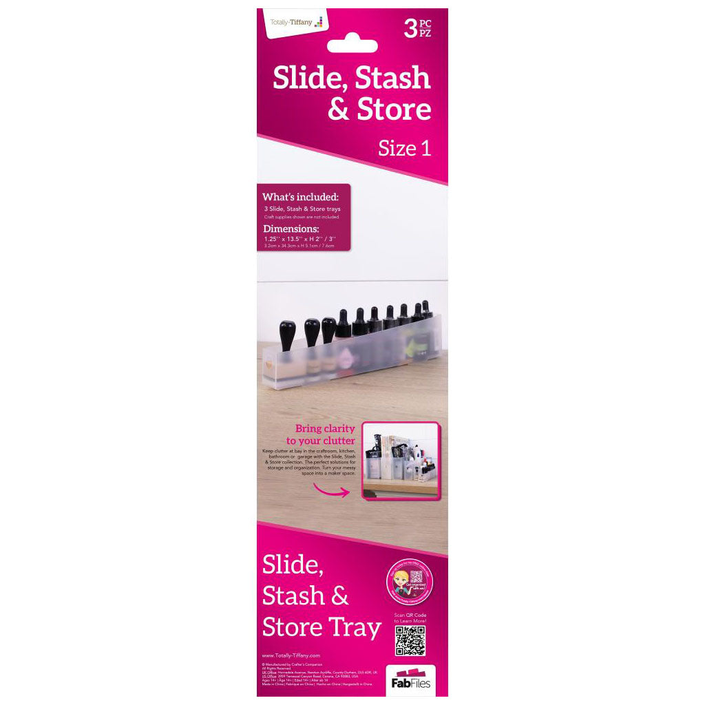 #1 Slide, Stash & Store Trays - 3 pack