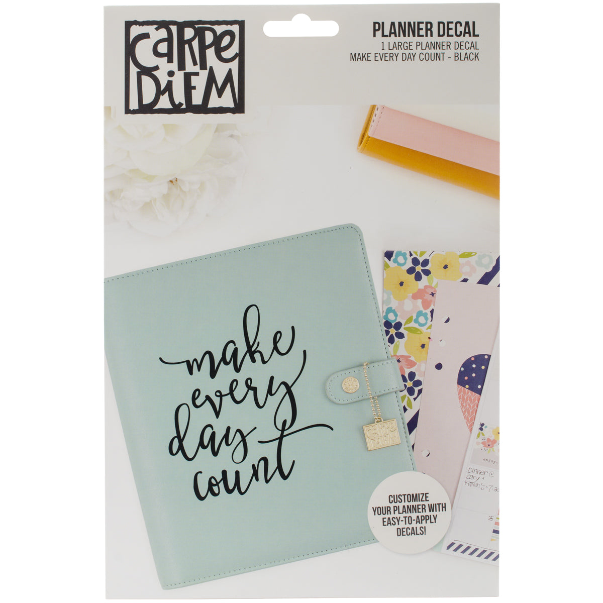 Planner - Make Every Day Count Large Planner Decal