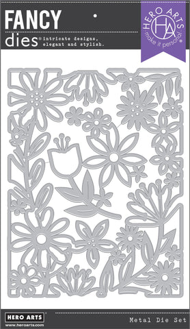 Secret Garden Coverplate Fancy Die