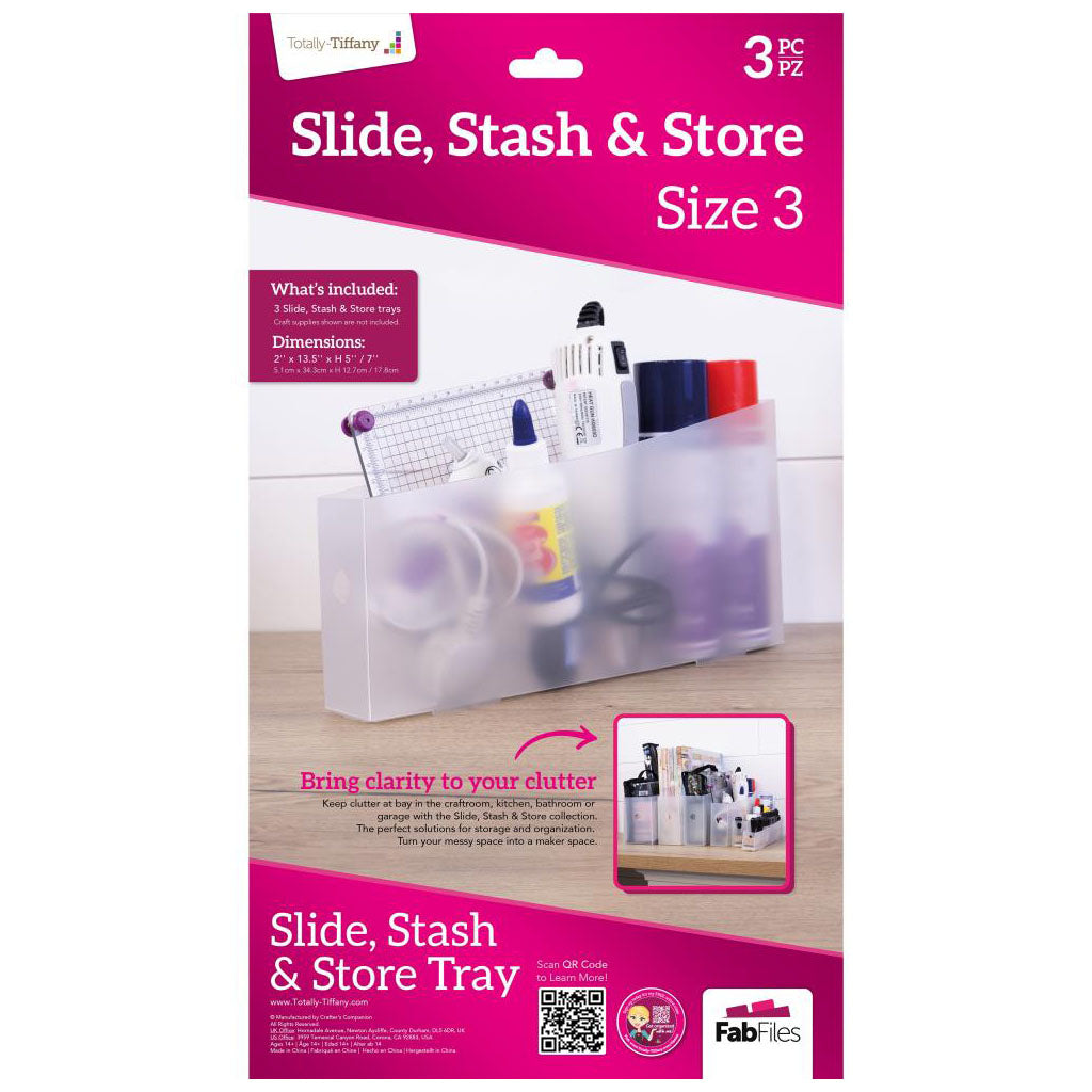 #3 Slide, Stash & Store Trays - 3 pack