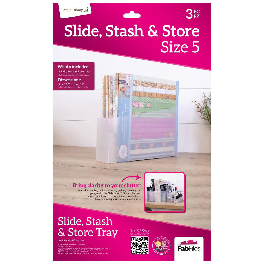 #5 Slide, Stash & Store Trays - 3 pack