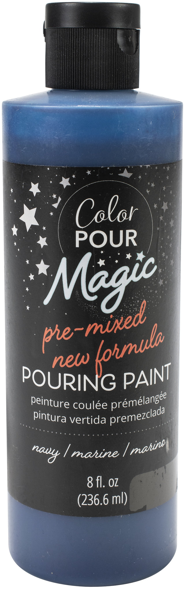 Paint Pour - Navy Color Pour Magic Pre-Mixed Paint