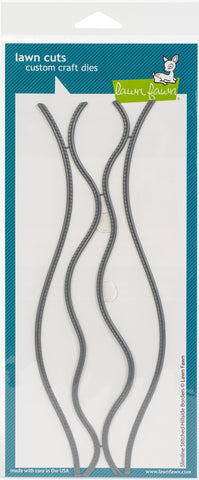 Slimline Stitched Hillside Borders Lawn Cuts Custom Craft Die