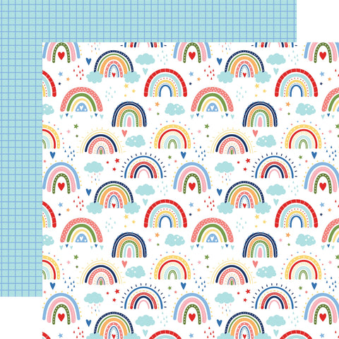 My Favorite Summer Summer Rainbows12x12 Patterned Paper