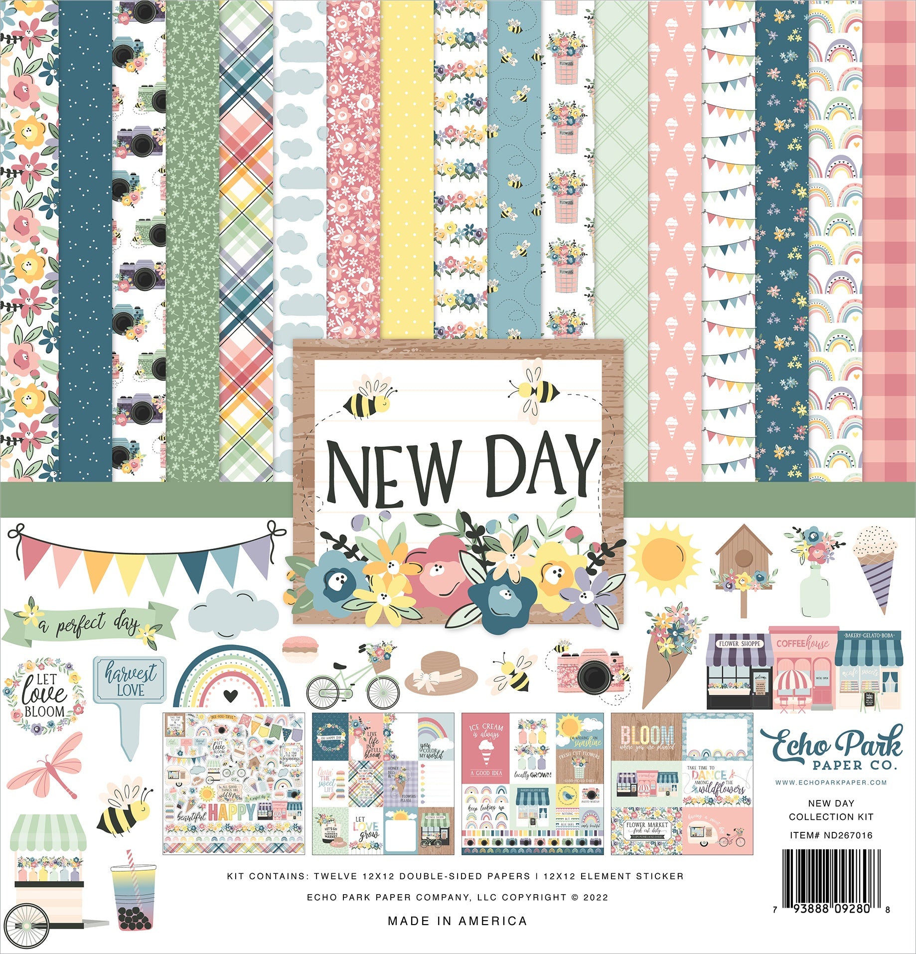 Craft Paper Kit Echo Park Paper Collection Kit - Day In The Life No. 2 12x12 Scrapbooking Supplies 12x12 Paper Collection Craft Paper Kit Echo Park Paper Collection Kit - Day In The Life No. 2 12x12 Scrapbooking Supplies 12x12 Paper Collection