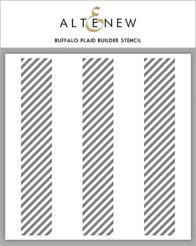 Buffalo Plaid Builder Stencil