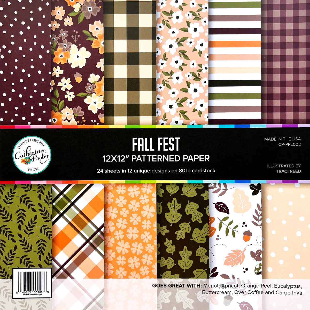 Fall Fest 12x12 Patterned Paper
