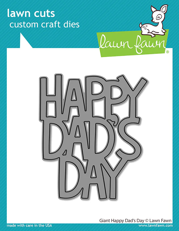 Giant Happy Dad's Day Die