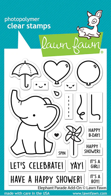 Elephant Parade Add on Stamp Set