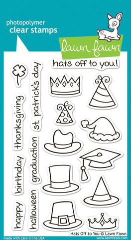 Hats Off to You Stamps