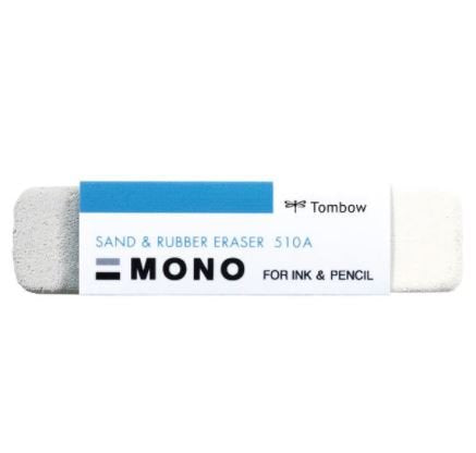 Sand and Rubber Eraser