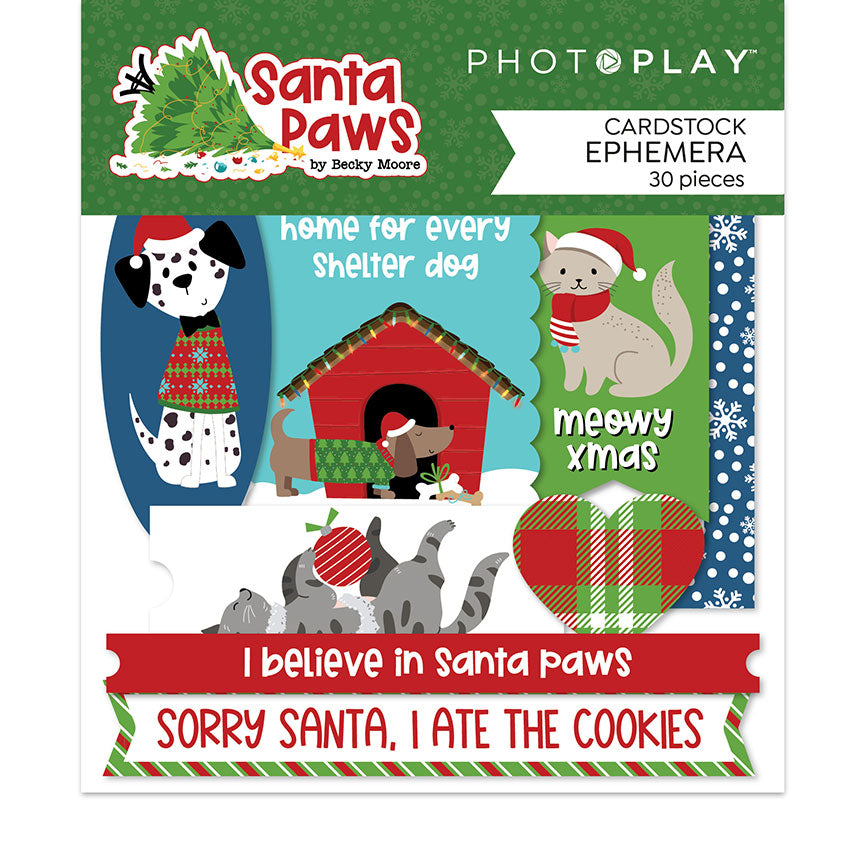 Santa Paws (Cats & Dogs) Ephemera