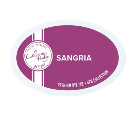 Sangria Premium Dye Ink Pad - Spa Collection