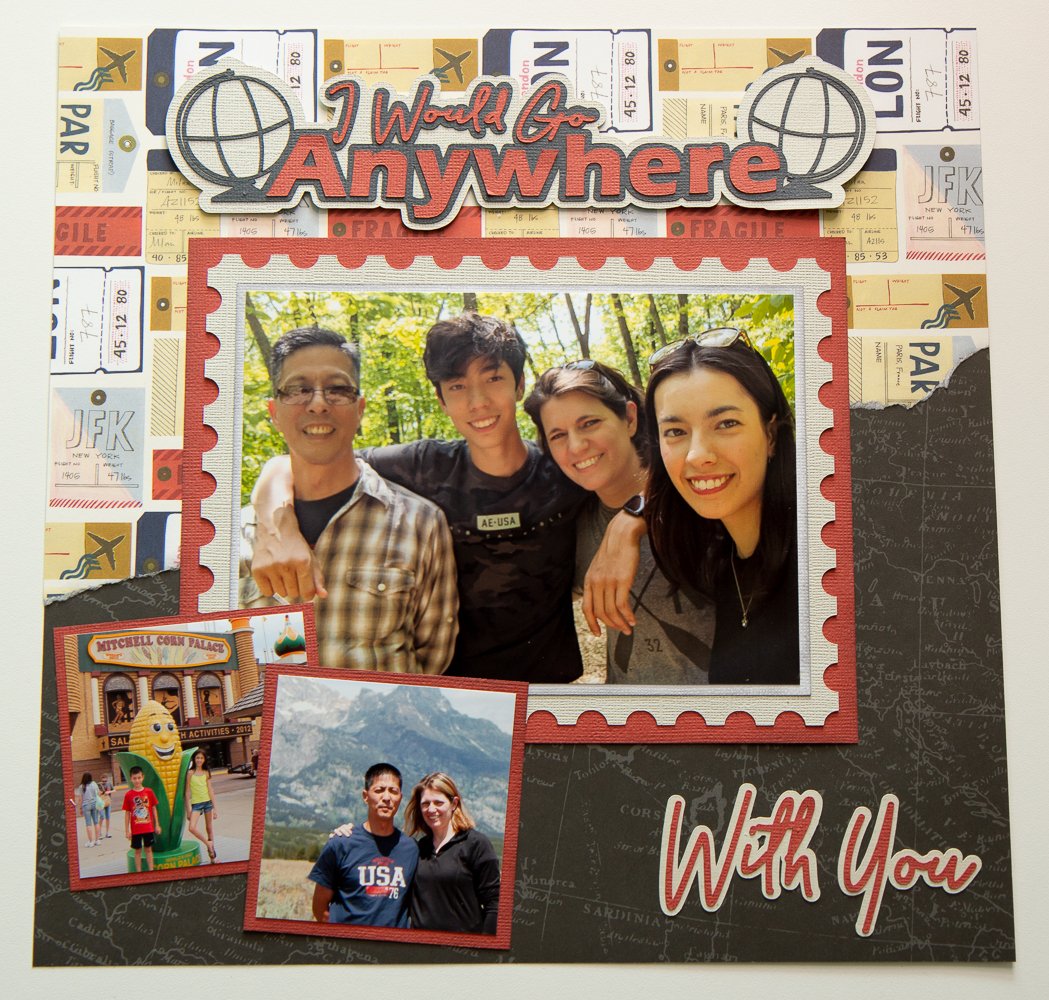 I Would Go Anywhere With You 2-Page Layout Pack