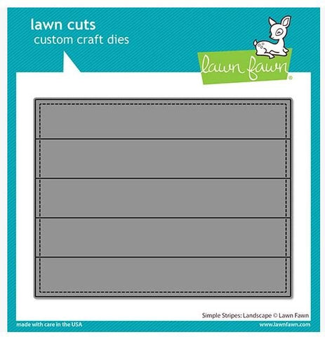 Simple Stripes Landscape Die