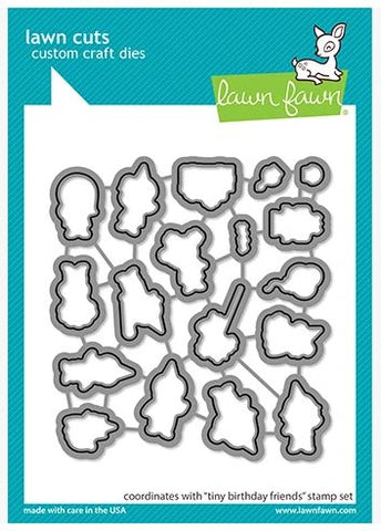Tiny Birthday Friends Matching Dies