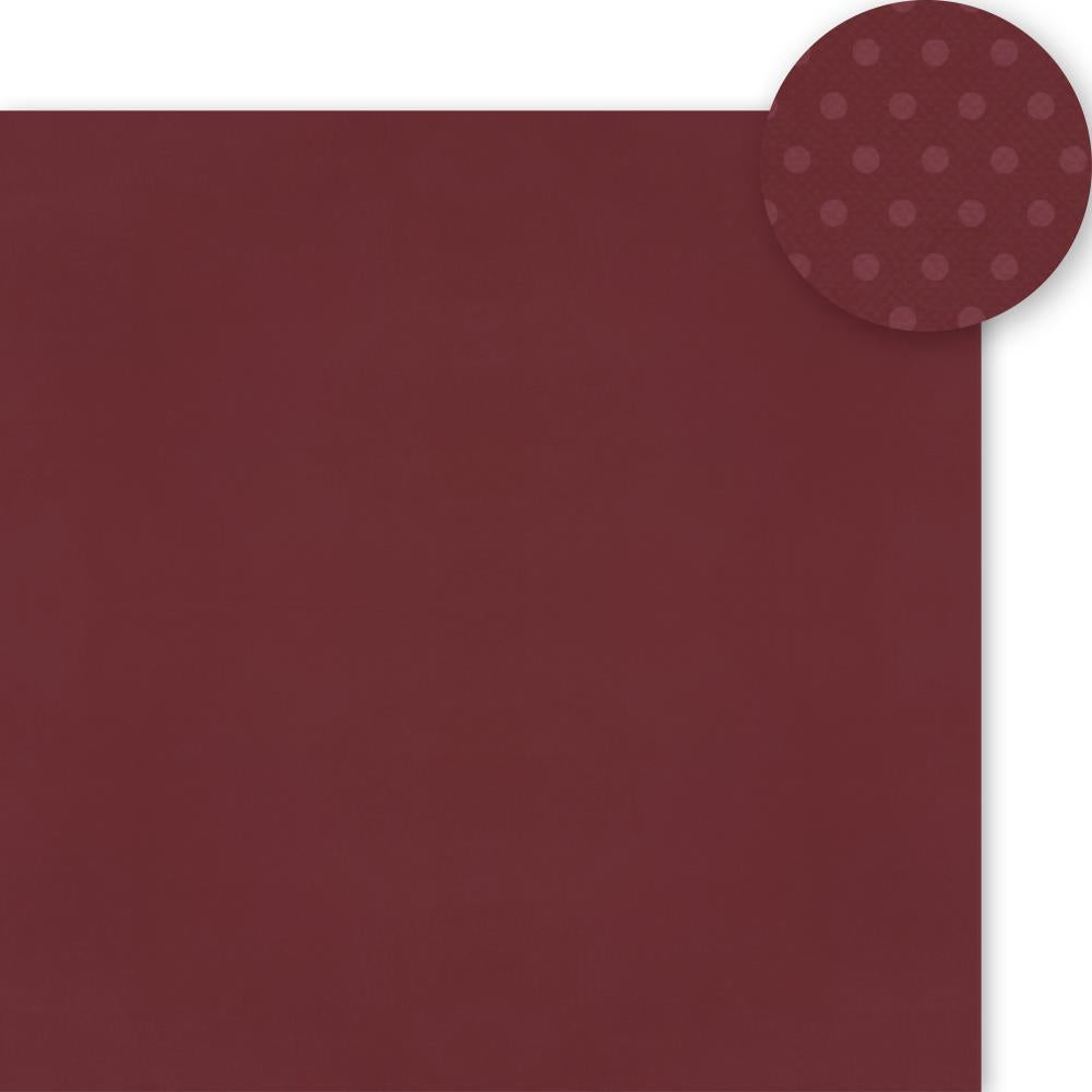 Color Vibe - Wine, 12x12 Cardstock