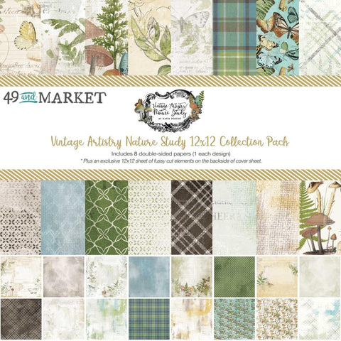 Vintage Artistry Nature Study Collection Pack, 12x12