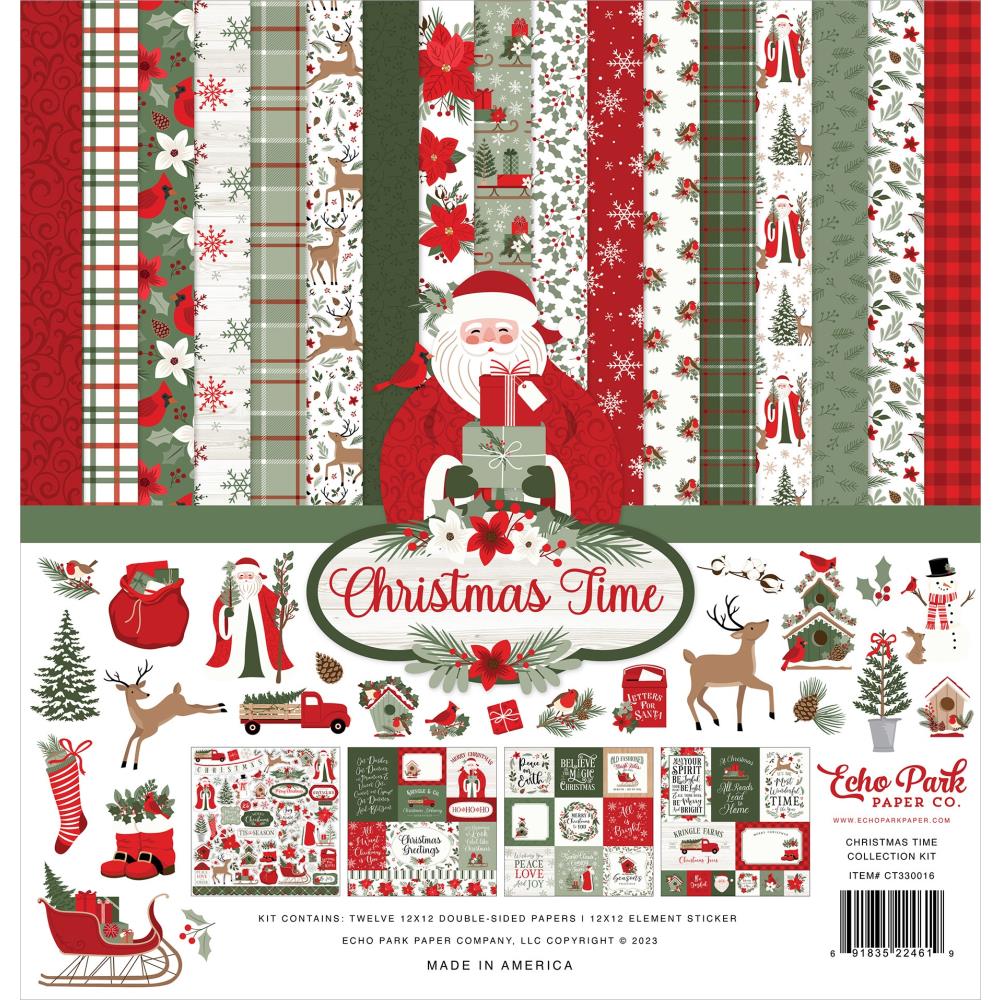 Christmas Time Collection Kit 12"x12"