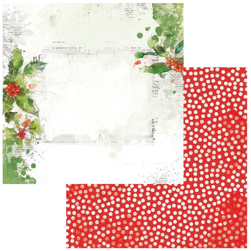 Christmas Spectacular - Hidden Holly 12x12 Double Sided Paper