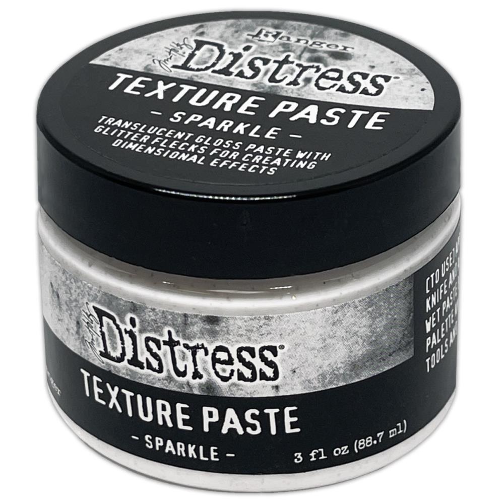 Tim Holtz Distress Texture Paste - Sparkle; 3 oz