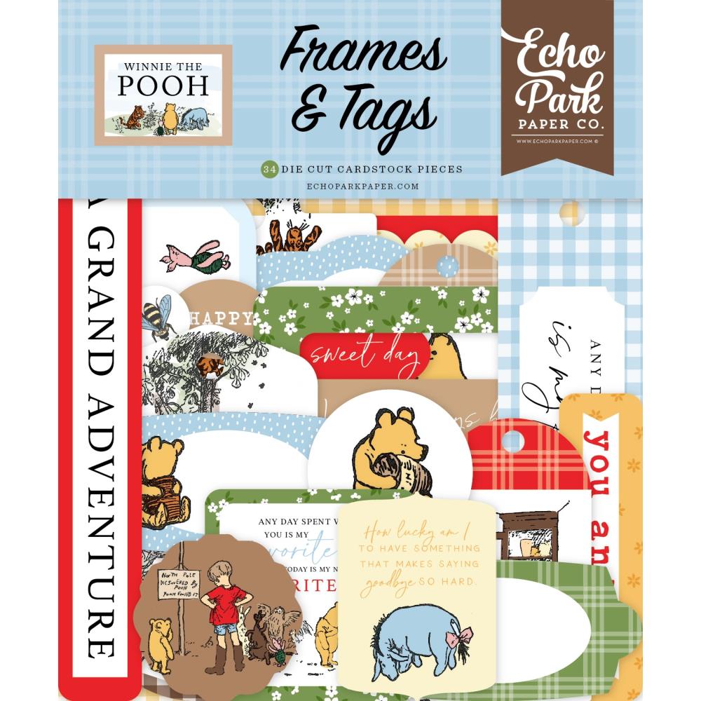 Winnie the Pooh Frames & Tags