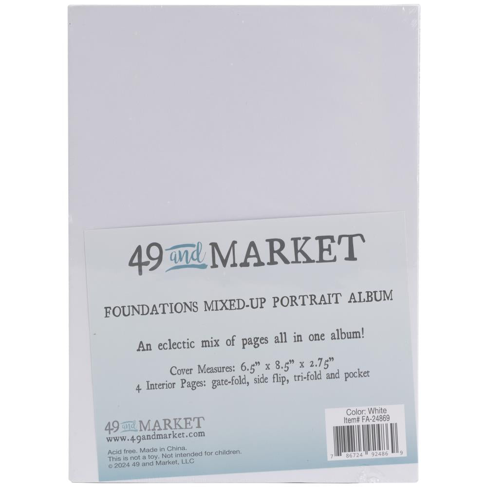 Foundations Mixed Up Album - White, Portrait