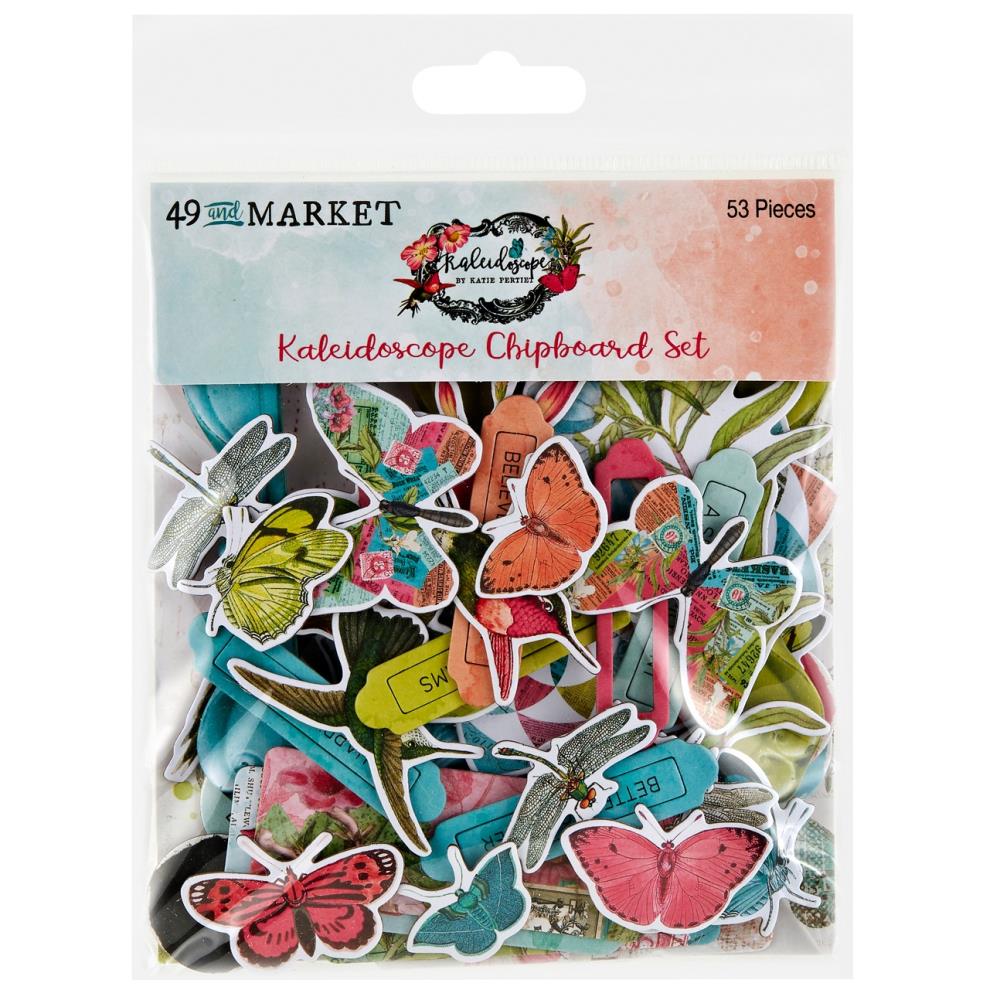 Kaleidoscope Chipboard  Set
