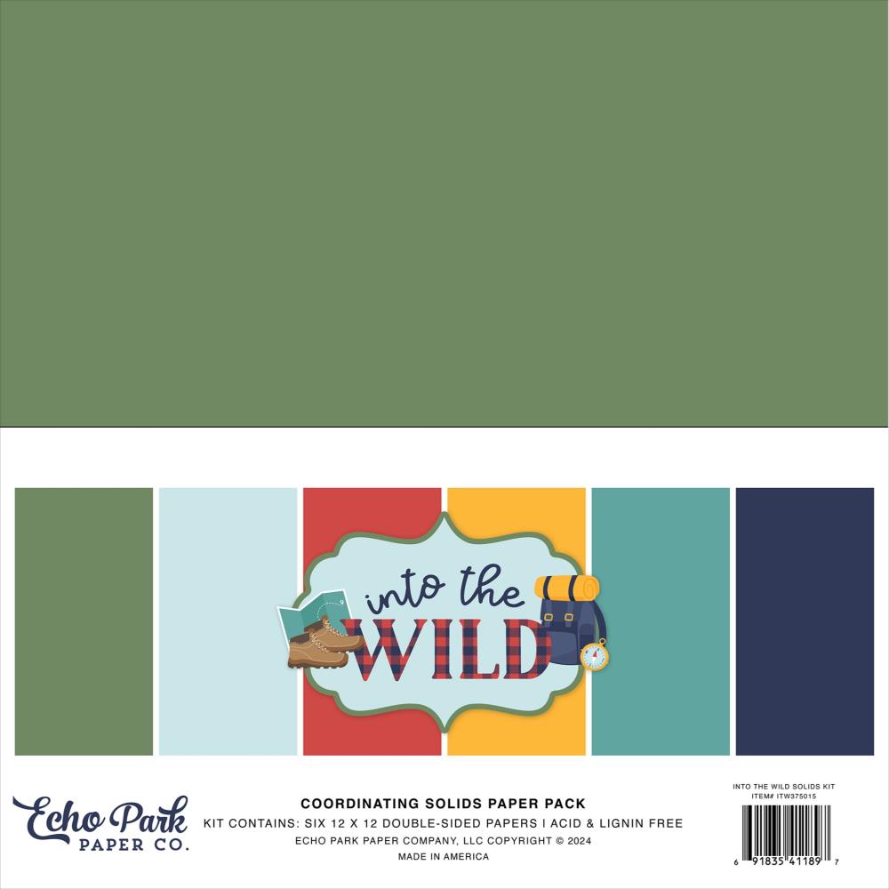 Into the Wild 12x12 Solids Collection Kit