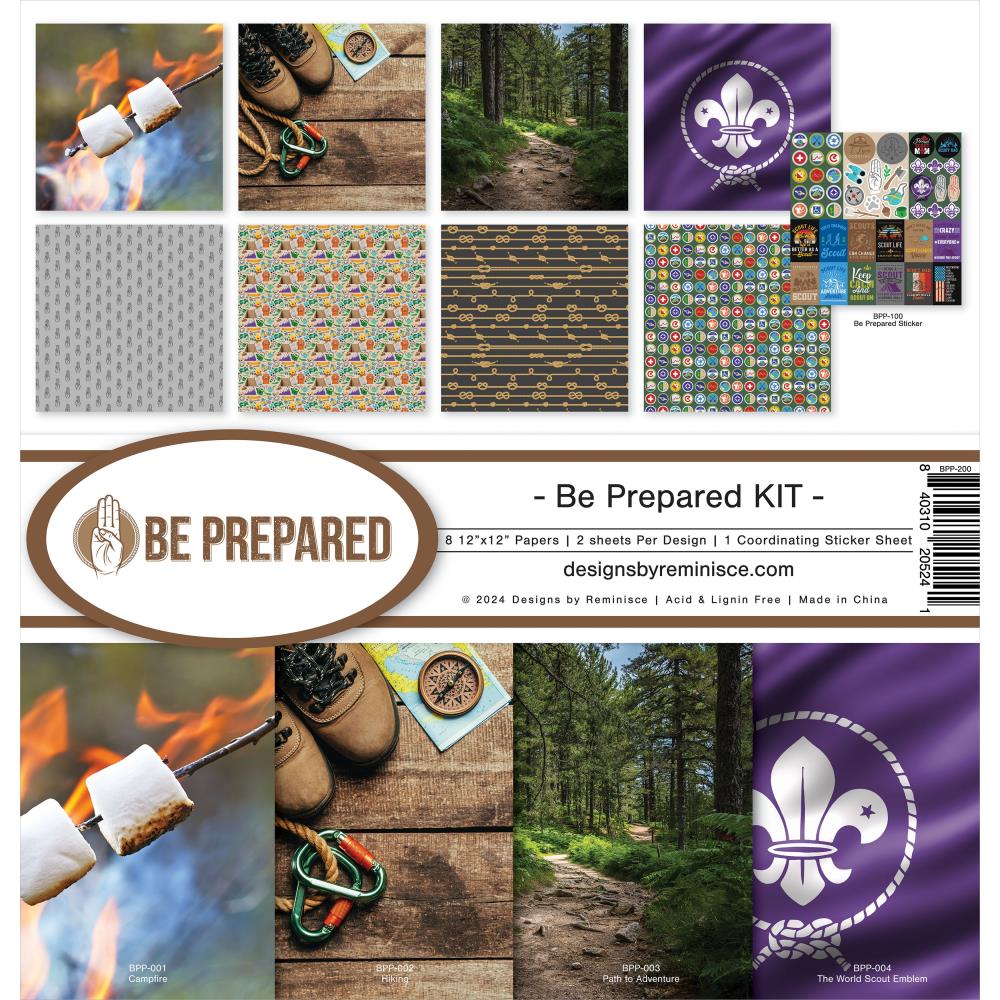 Be Prepared Kit 12x12 Collection