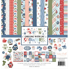 Chilling with my Snowmies 12x12 Collection Kit