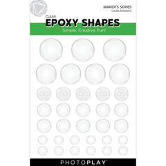 Epoxy Shapes - Circles & Buttons